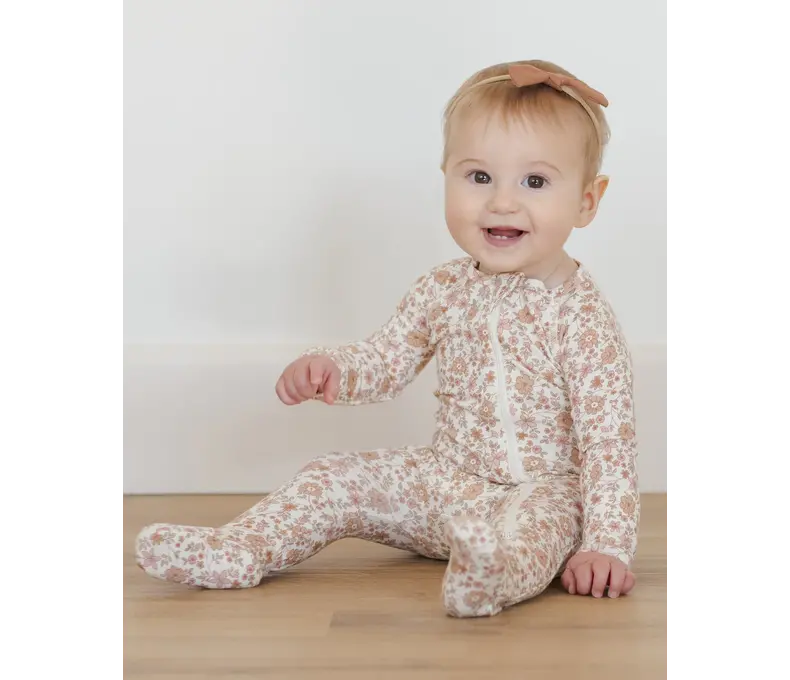 Bamboo Zip Footie