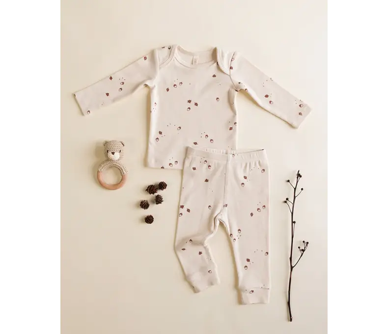 Ribbed Tee + Legging Set