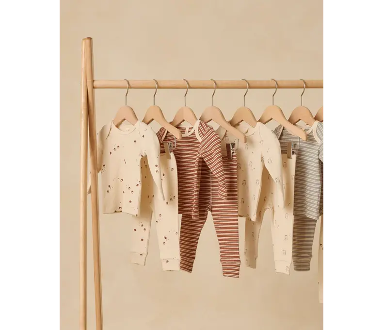 Ribbed Tee + Legging Set