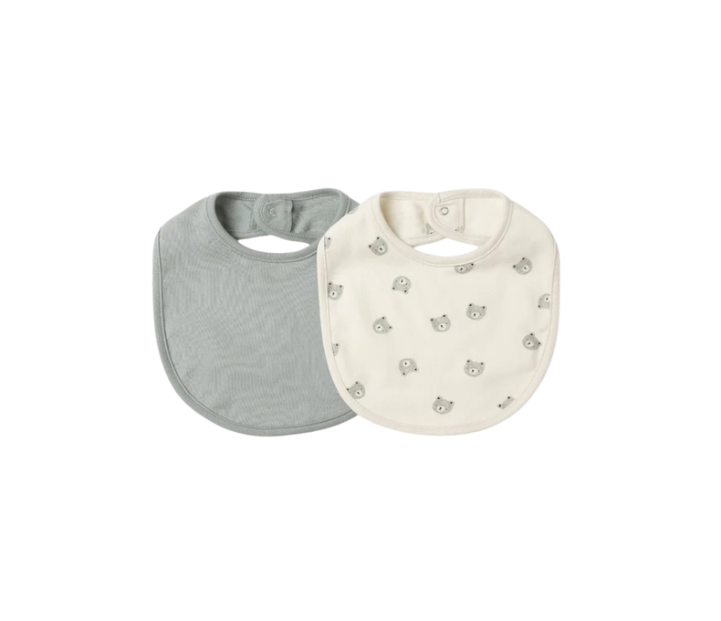 Jersey Snap Bib 2 Pack