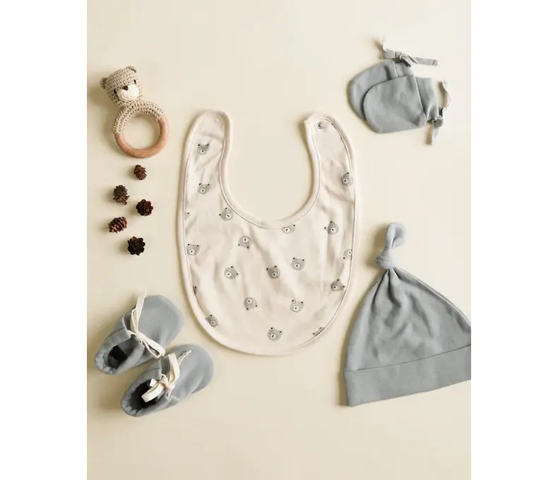 Jersey Snap Bib 2 Pack