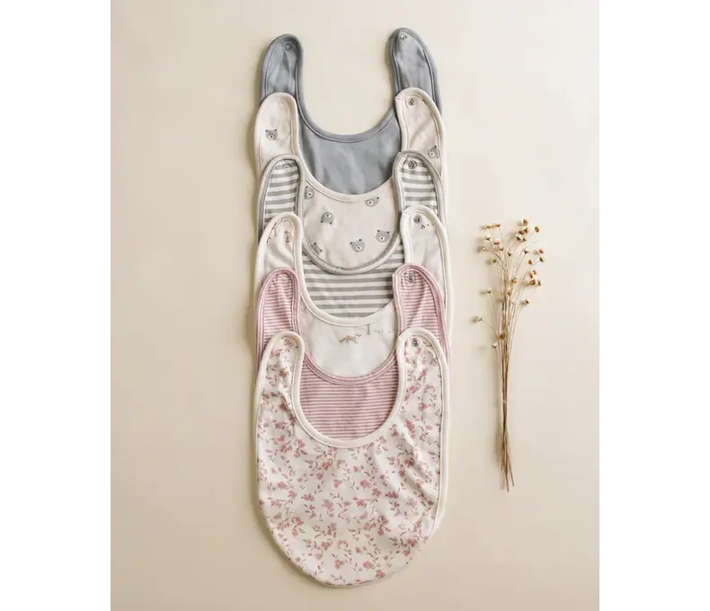 Jersey Snap Bib 2 Pack
