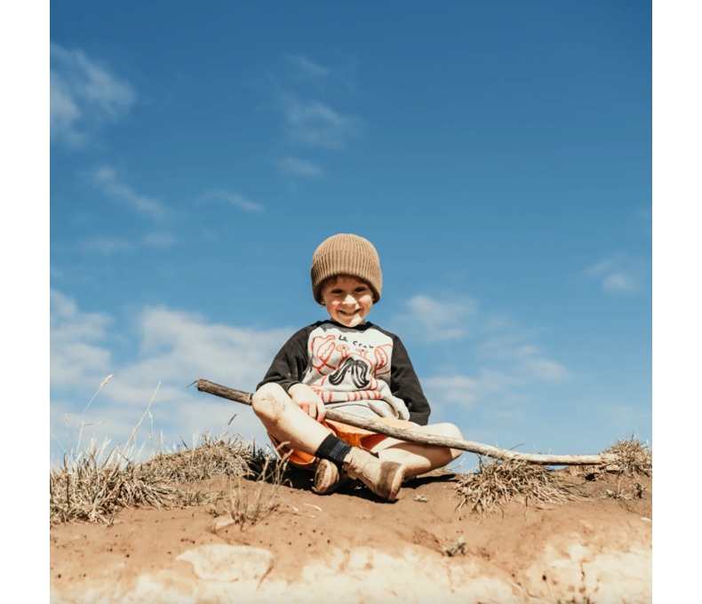 Kids Merino Wool Crew Socks