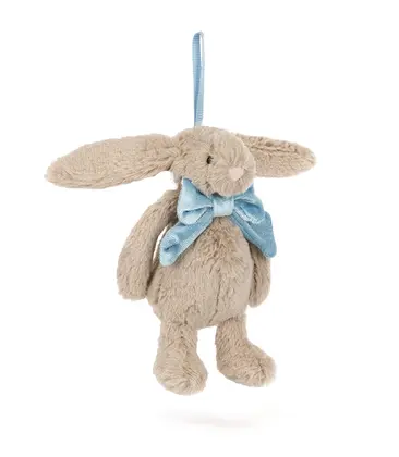Bashful Beige Bunny Decoration