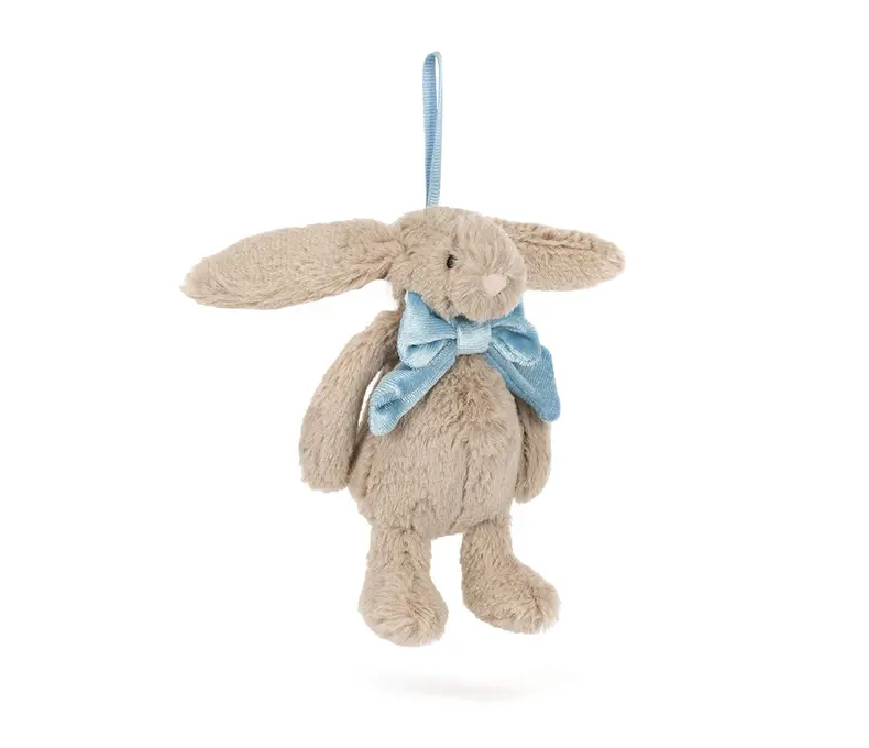 Bashful Beige Bunny Decoration