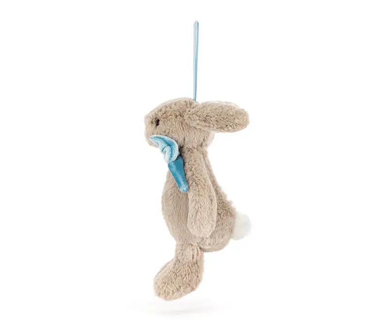 Bashful Beige Bunny Decoration
