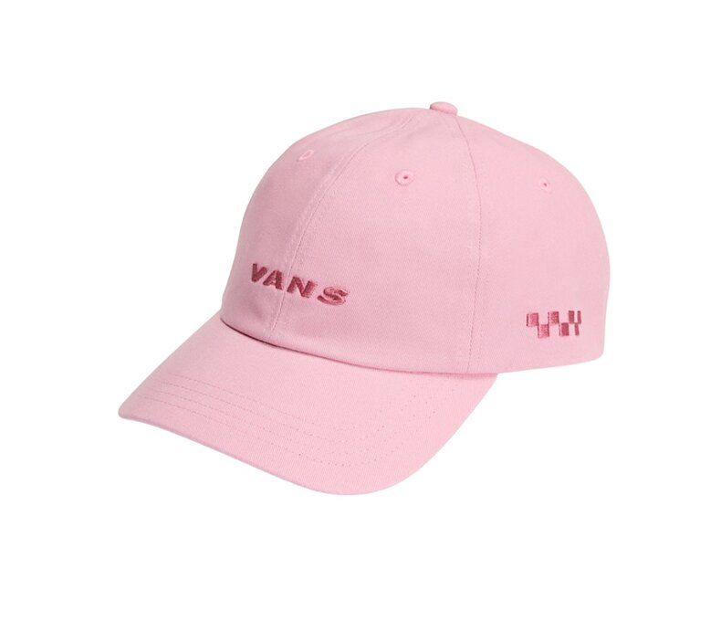 Check Side Curved Bill Jockey Hat