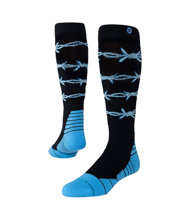 Barbed Wire Mid Poly Snow Sock
