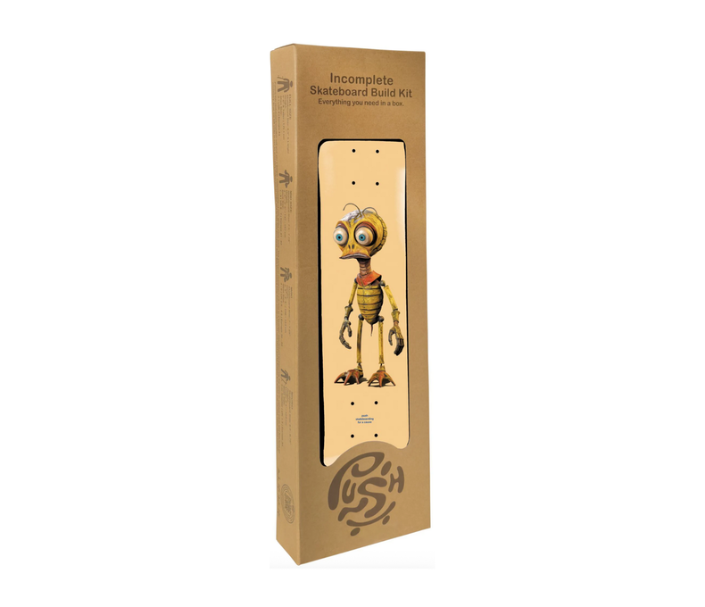 Bee Zombie Incomplete Skateboard