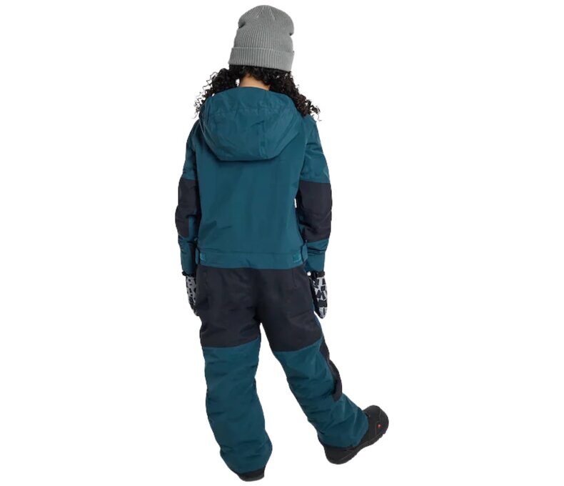 Burton Kids 2L One Piece Snowsuit In Deep Emerald