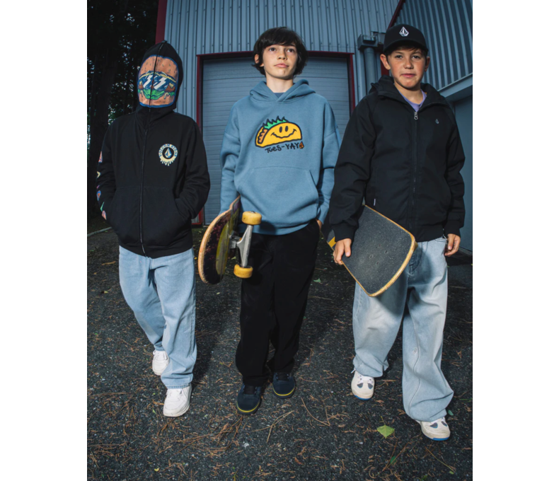 Kids Psychstone Elastic Waist Pants