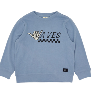 Waves Hacci Pullover