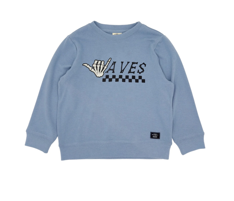 Waves Hacci Pullover