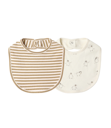 Jersey Snap Bib 2 Pack
