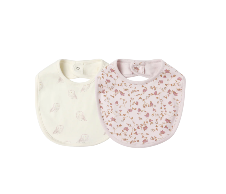 Jersey Snap Bib 2 Pack