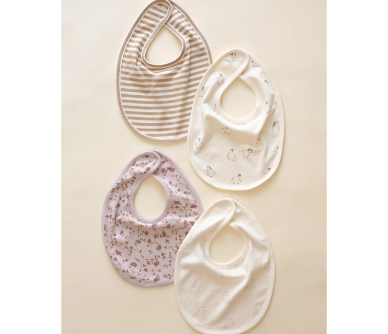 Jersey Snap Bib 2 Pack