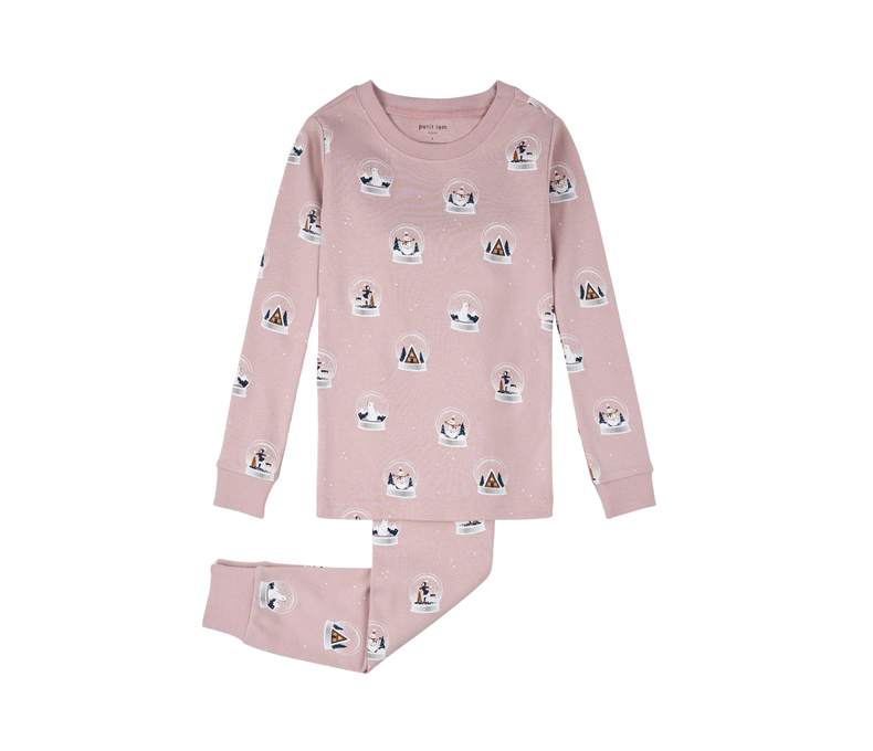 Snowglobe Print PJ Set