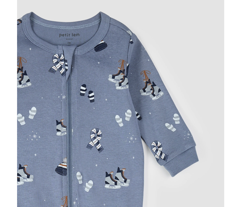 Cozy Winter Accessories Print Sleeper