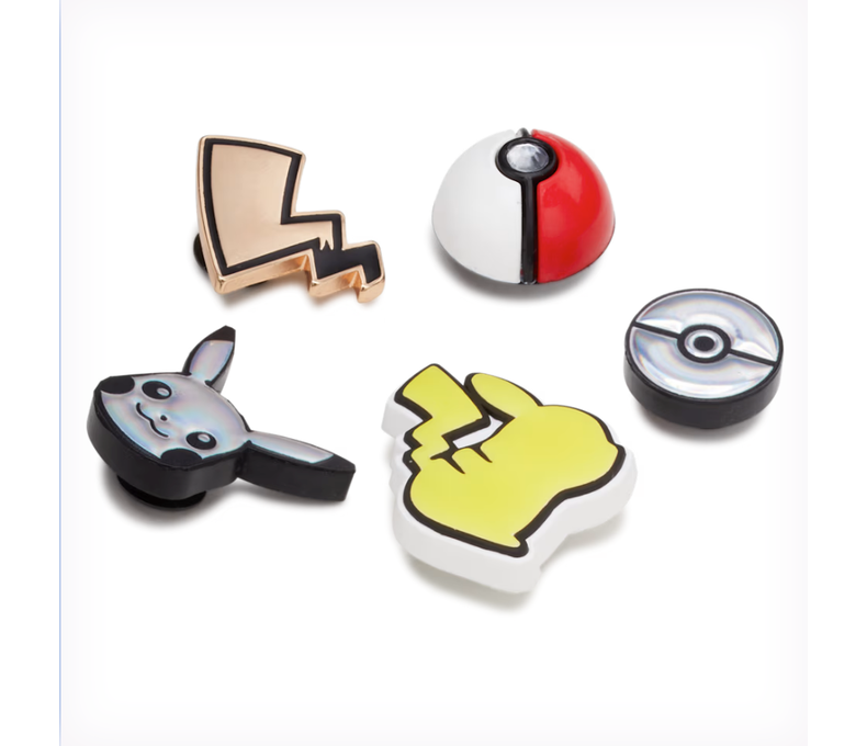 Elevated Pokemon 5 Pack Jibbitz