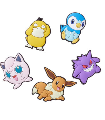 Pokémon Assorted 5 Pack Jibbitz