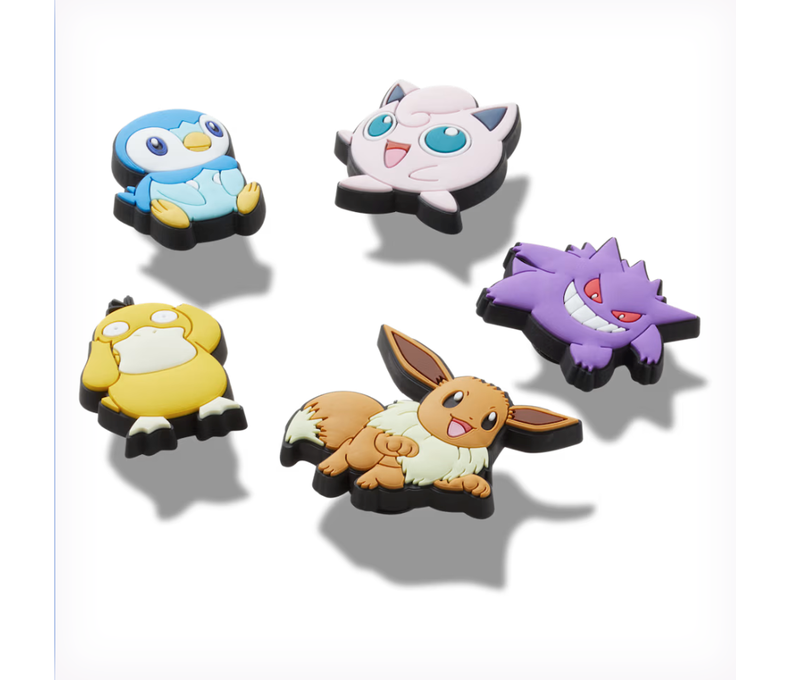 Pokémon Assorted 5 Pack Jibbitz