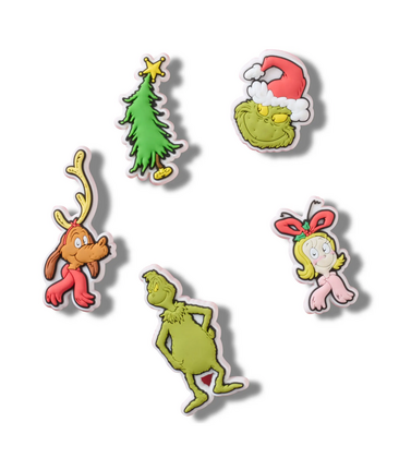 The Grinch 5 Pack Jibbitz