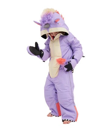 UniDo Lila Unicorn Snowsuit