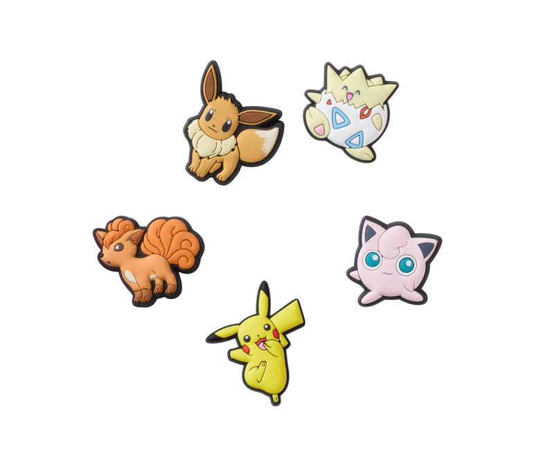Pokémon Character 5 Pack Jibbitz