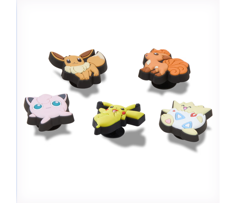 Pokémon Character 5 Pack Jibbitz