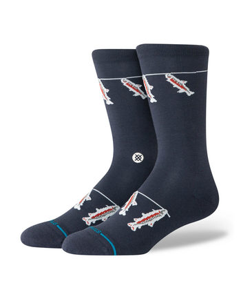 Gone Fishin Crew Socks