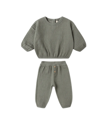 Textured Sweat Set