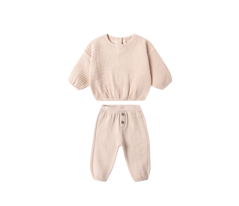 Textured Sweat Set