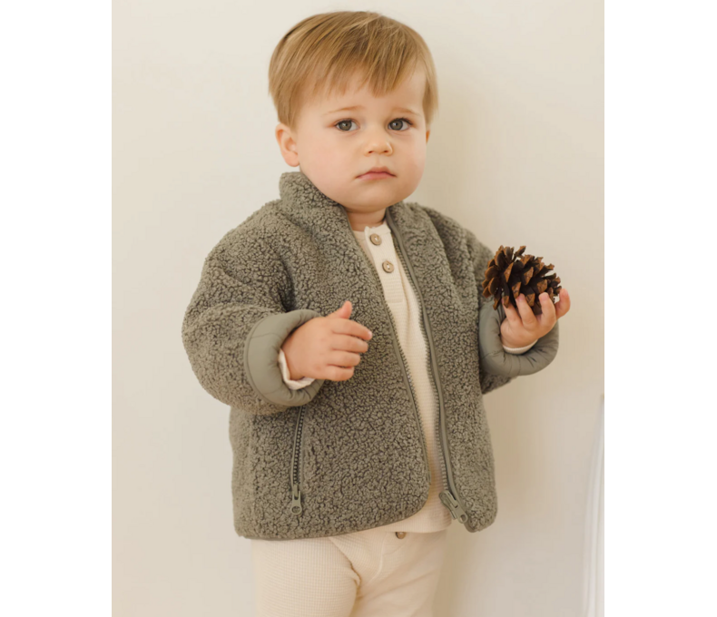 Shearling Zip Jacket