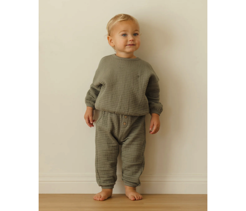 Textured Sweat Set