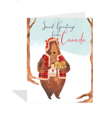 Canada Bear Card