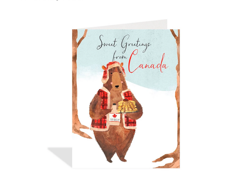 Canada Bear Card