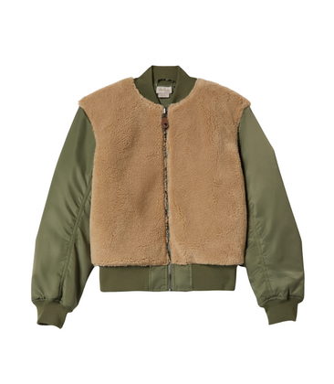 Sherpa Surplus Bomber Jacket