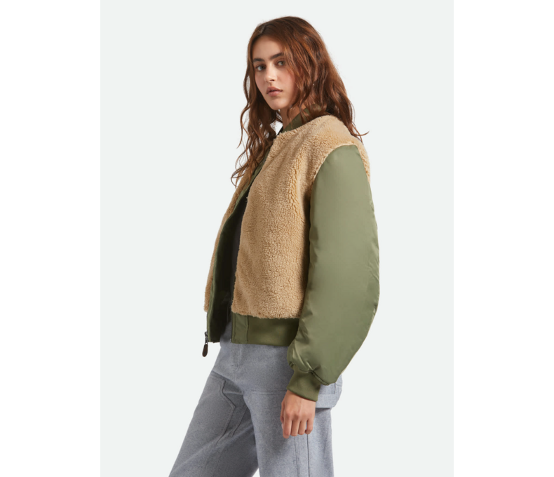 Sherpa Surplus Bomber Jacket
