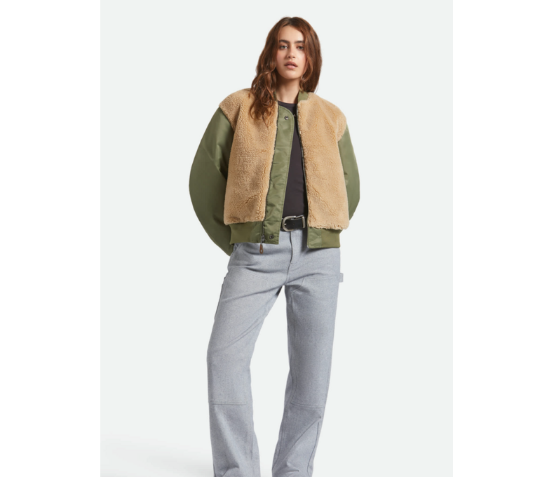Sherpa Surplus Bomber Jacket