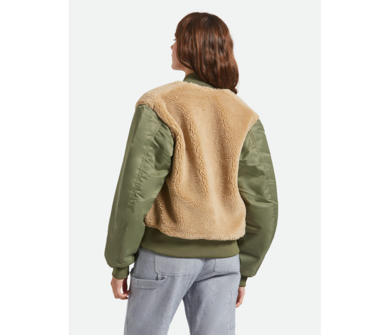 Sherpa Surplus Bomber Jacket