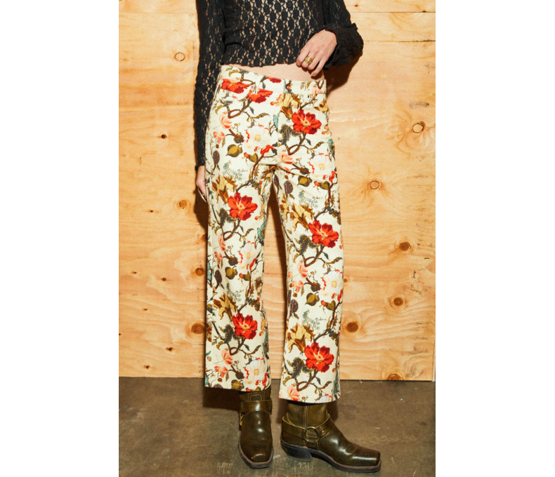 Margo Cropped 5-Pocket Pant