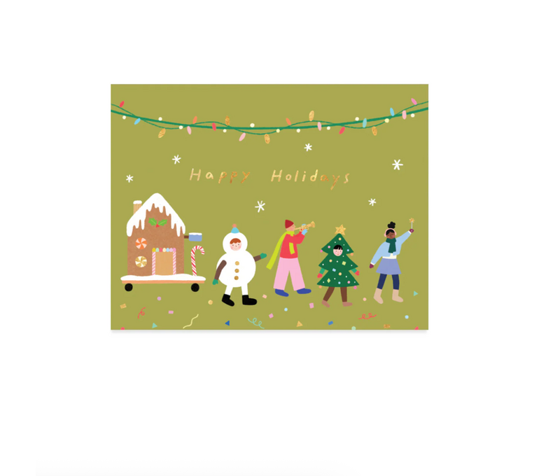Holiday Parade Card