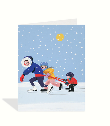 Skating Fun Card