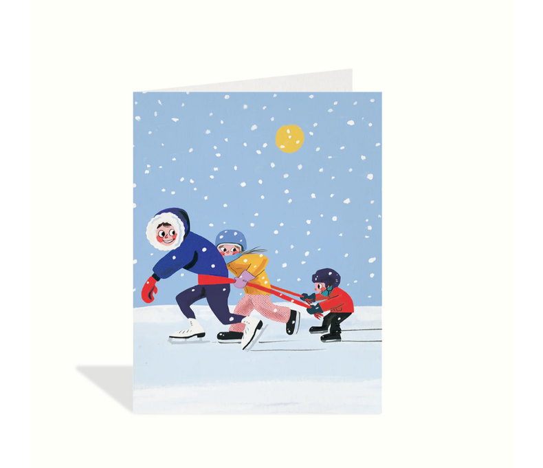 Skating Fun Card