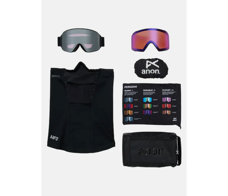 M4 Cylindrical Goggles + Bonus Lens + MFI Mask