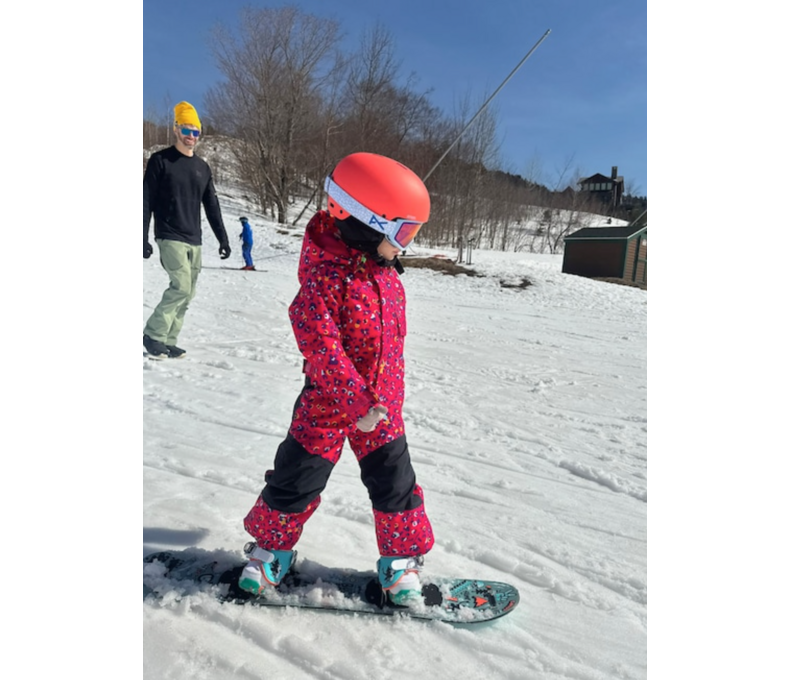Toddler 2L One Piece Snowsuit in Black, Scarlet or Pink