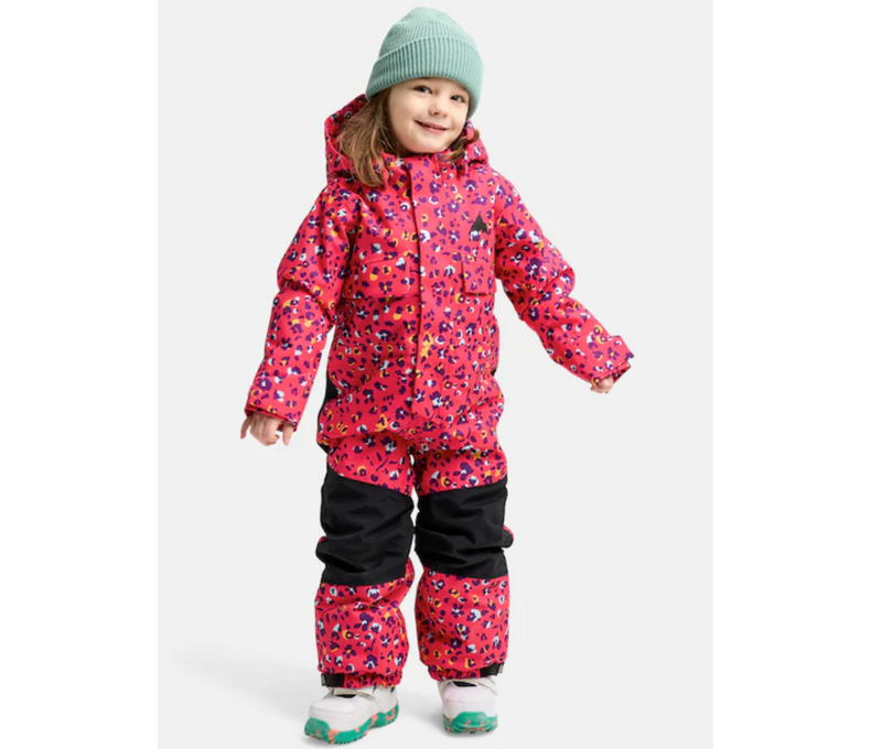 Toddler 2L One Piece Snowsuit in Black, Scarlet or Pink