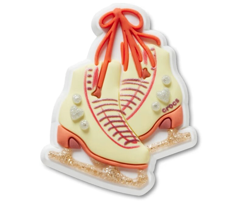 Glitter Figure Skates Jibbitz