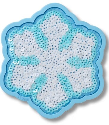 Sequin Snowflake Jibbitz