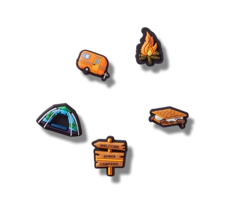 Camping Season 5 Pack Jibbitz